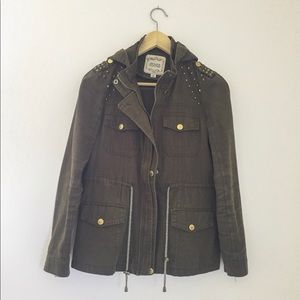 Zenana Outfitters Green Army Jacket